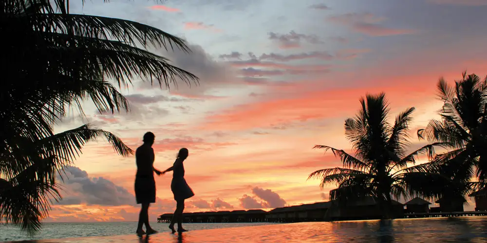 Barfotluksus på Maldivene