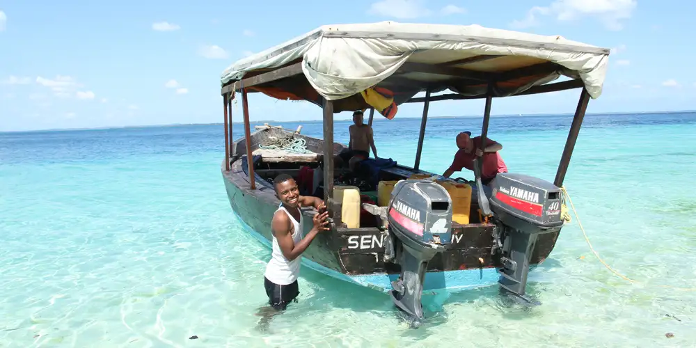Strandliv på swahilikysten