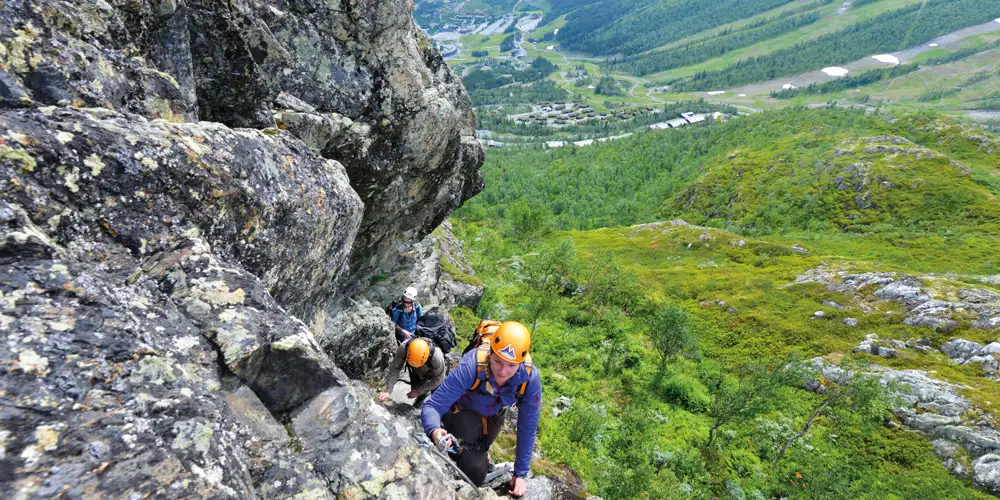 Klatring i Hemsedal