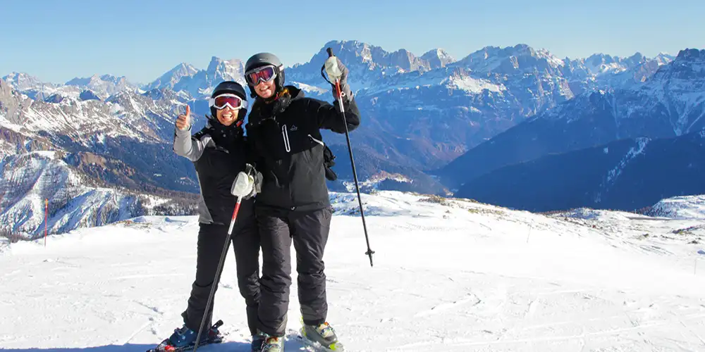 Fullkommen skiferie i Val di Fassa