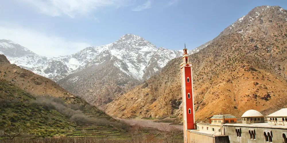 Kongen på haugen i Marokko