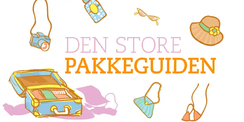 Pakketips til cruiseferien