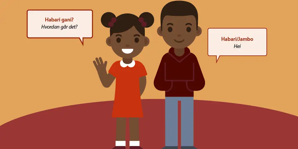 Glosebok til safarituren