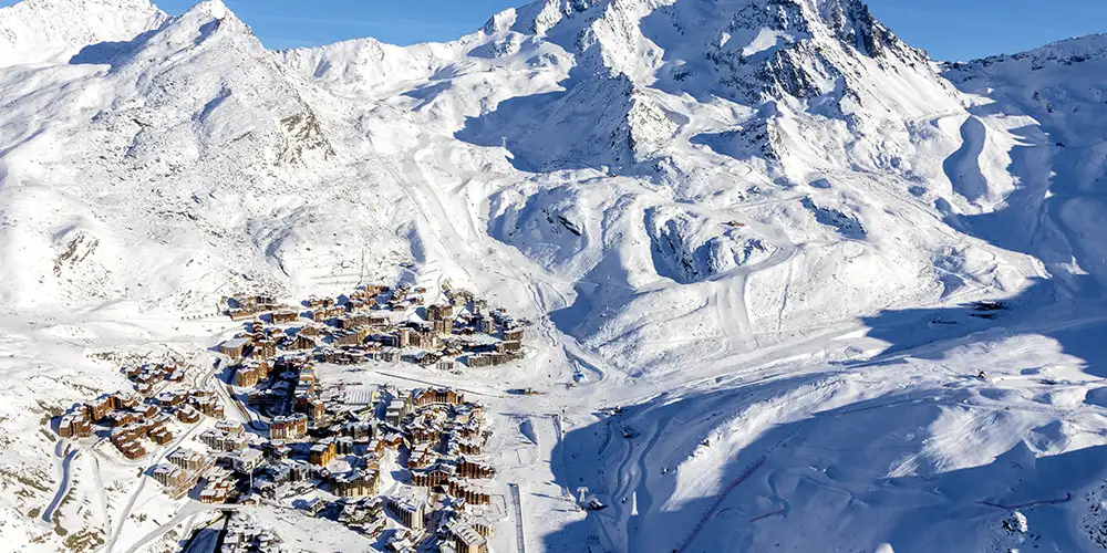 Vakker vinter i Val Thorens