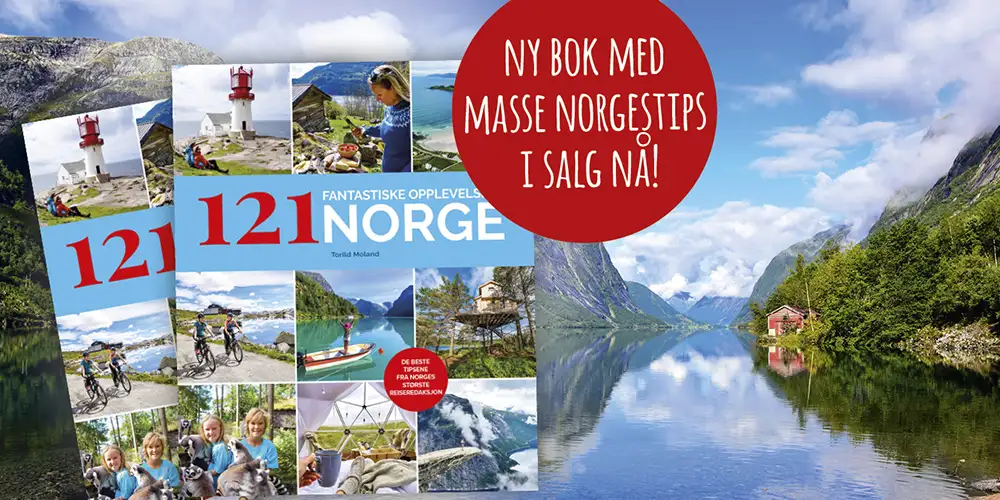 Ny bok – få masse inspirasjon til Norgesferien!