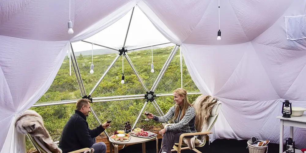 Norges mest romantiske overnattinger