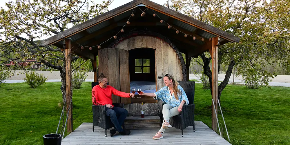 Skål for verdens nordligste vinhotell