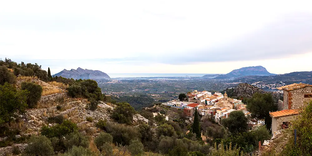Sjarmtrioen på Costa Blanca  La Vall de Laguar
