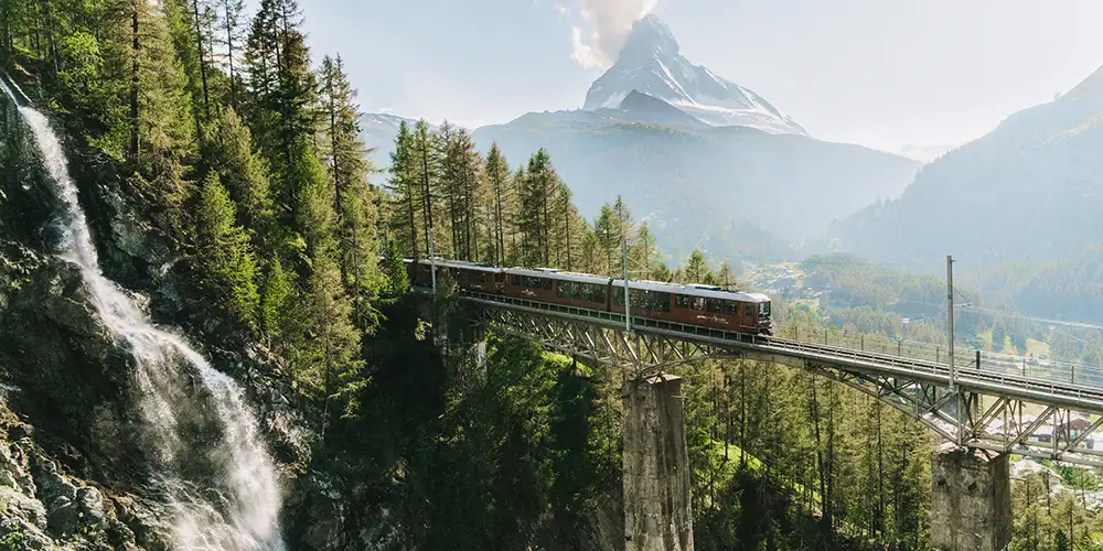 Når ferien går på skinner
