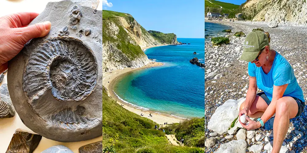 Britisk strandferie på Jurassic Coast