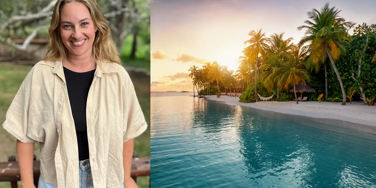 Sara (35) vant testreisen til Maldivene