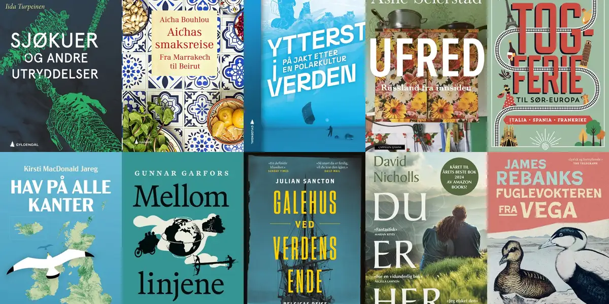 Boktips med reiselyst