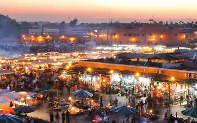Souksess i Marrakech