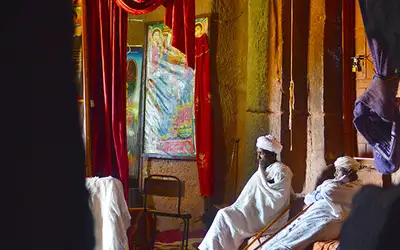 Mirakel i stein i Lalibela