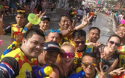 Nyttårsfeiring i Thailand!