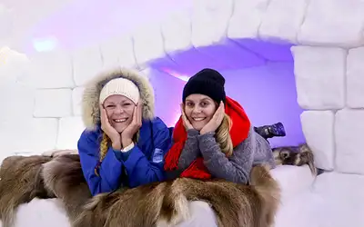 Eventyrlig vinterovernatting