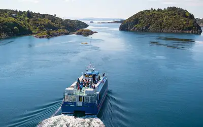 Øyhopping i vesterled