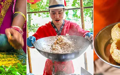 Midt i matfatet på Mauritius