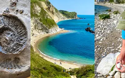 Britisk strandferie på Jurassic Coast