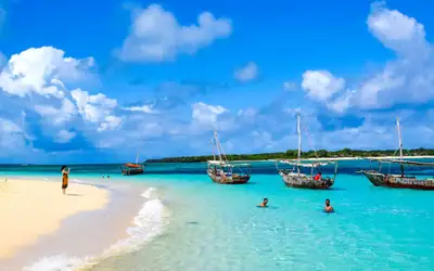 10 på topp på Zanzibar