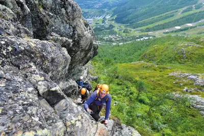Klatring i Hemsedal