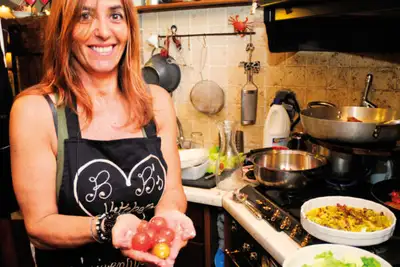 Spis hjemme hos kokken