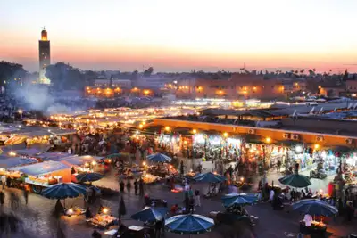 Souksess i Marrakech