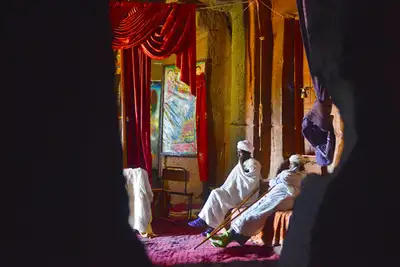 Mirakel i stein i Lalibela