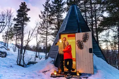 Idyllisk  overnatting