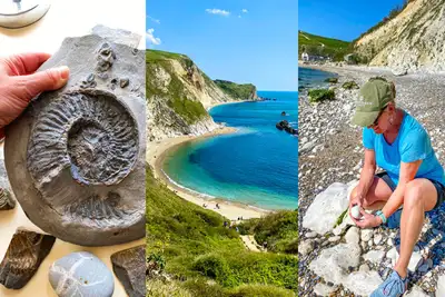 Britisk strandferie på Jurassic Coast