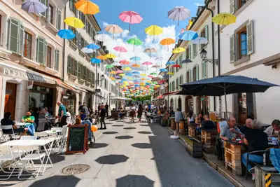 Sjø og sjarm i Geneve