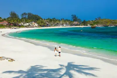 Et strandparadis i Kenya