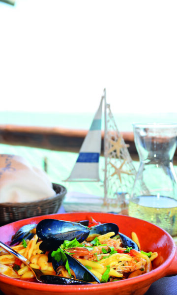 I Vasto-området kan man nyte sjøen på mange vis. Foto: Marte Veimo