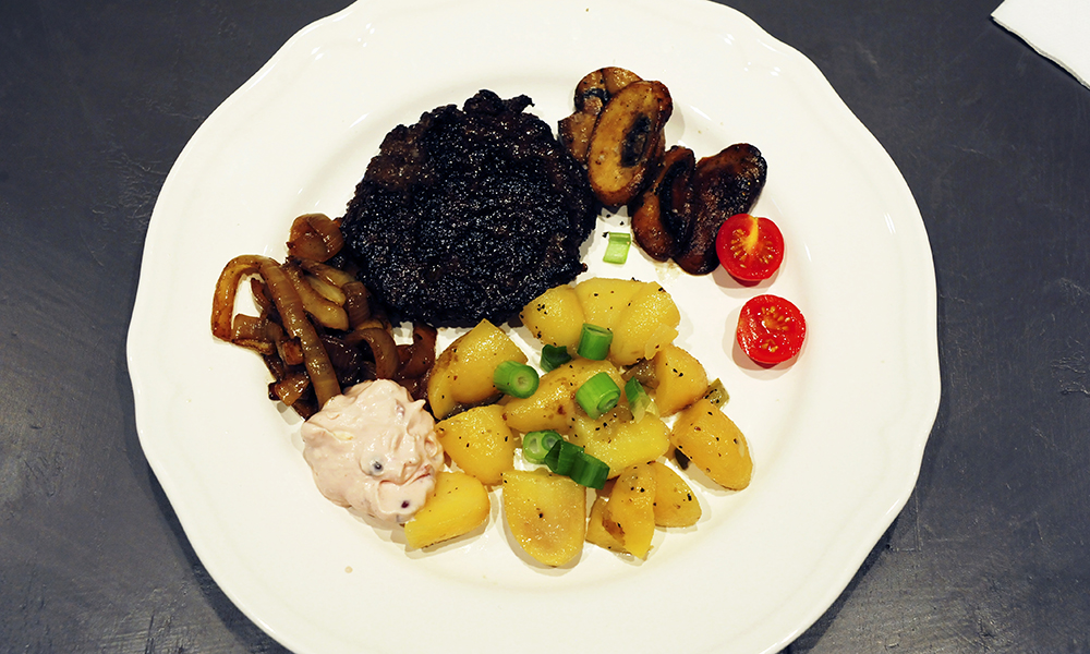 Menyen på Billingen er ikke stor – men den smaker utmerket. Foto: Torild Moland