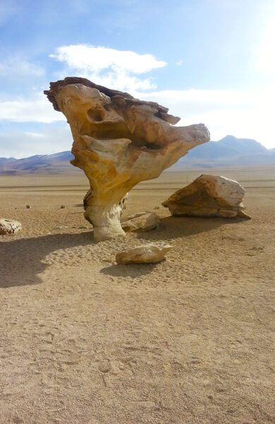 Topografien og landskapet er langt fra kjedelig og ensformig. Foto: Helene Iversen 