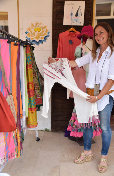 Om du er glad i hippie-chic-stilen vil du garantert finne noe du liker på Formentera. Foto: Mari Bareksten 