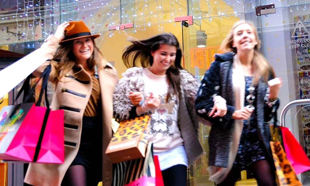 Dra på eksklusiv shopping i Mathew Street. Foto: Cavern Walks