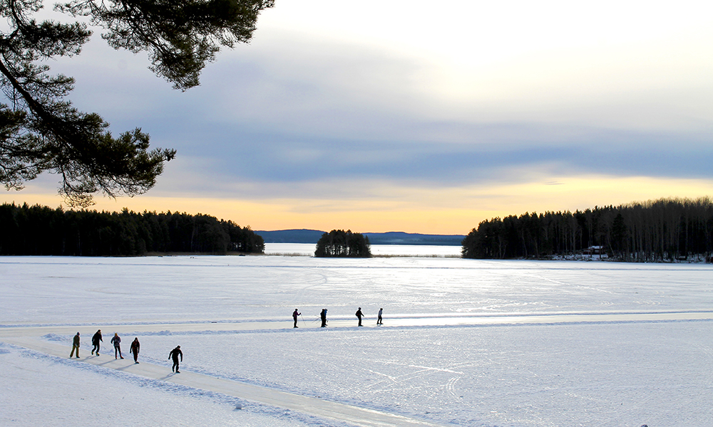 Innsjøen Runn er et vakkert iseldorado. Foto: Ida Anett Danielsen