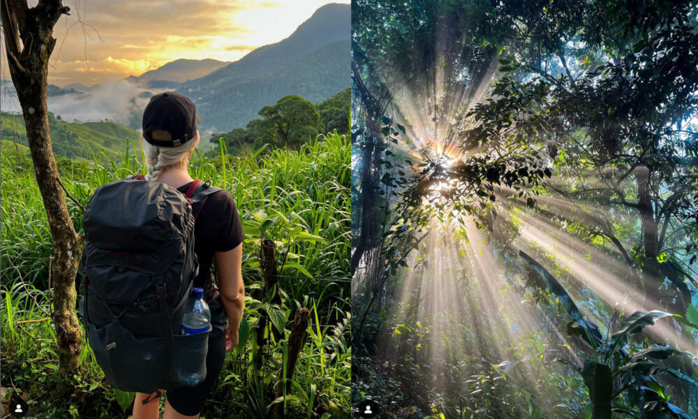 REISEVANT: Christine elsker å reise og har i det siste vært på eksotiske steder som Sri Lanka, Indonesia og Colombia. 